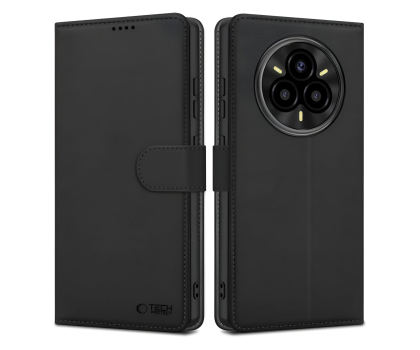 Etui do telefonów TECH-PROTECT Wallet do realme 14 Pro+ 5G czarny 5906302361946